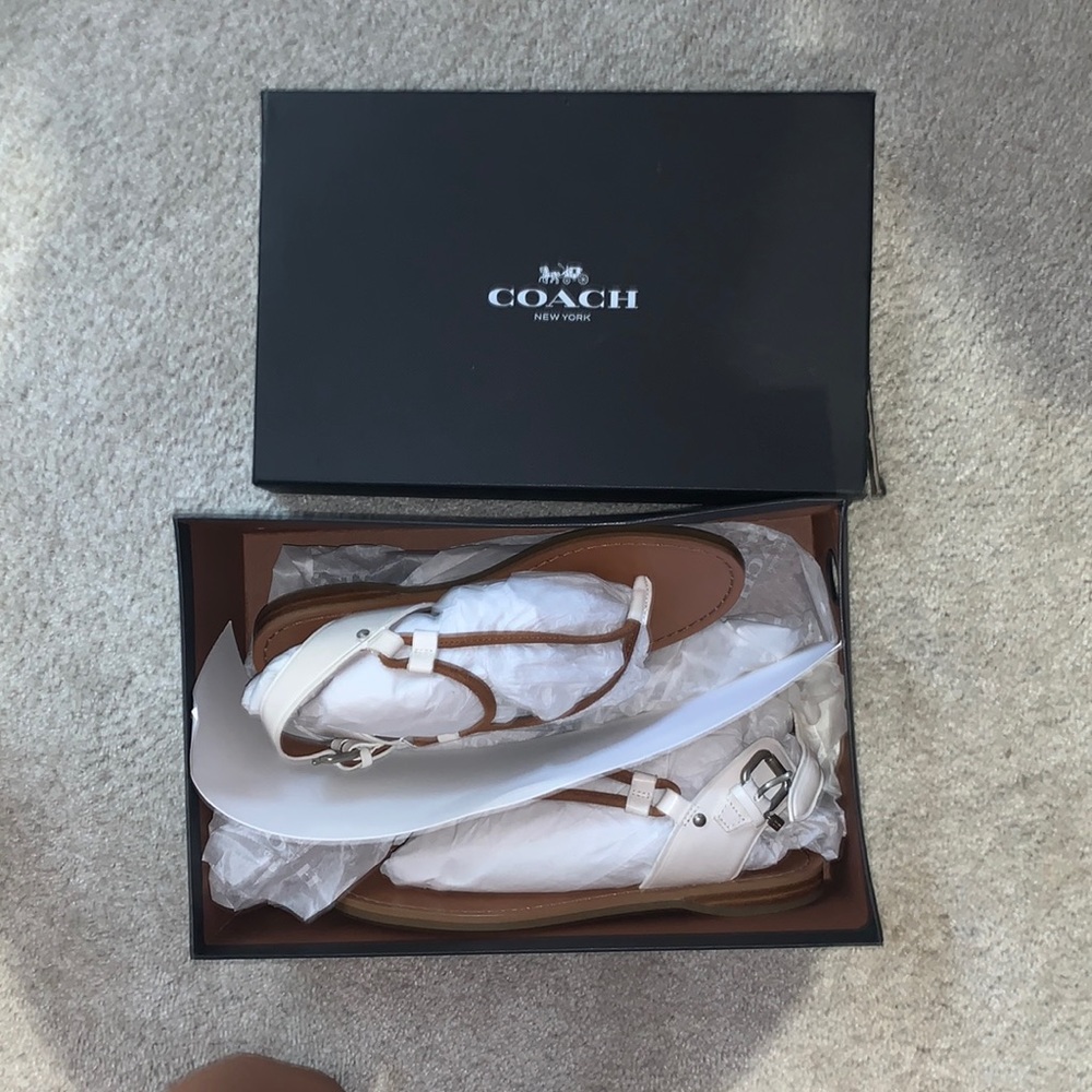 coach sandals size 5